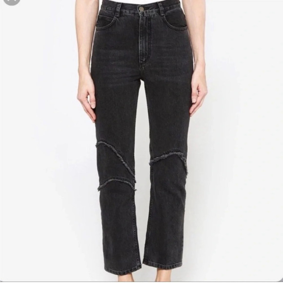 Rachel Comey Ticklers Jeans 0 Washed Black - Picture 1 of 15